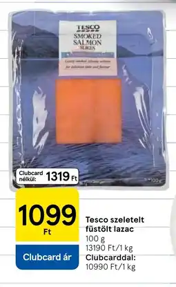 Tesco Tesco füstölt lazac ajánlat