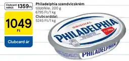 Tesco philadelphia szendvicskrém ajánlat