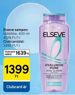 Tesco Elseve sampon ajánlat