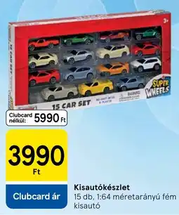 Tesco Super Wheels kisautókészlet ajánlat