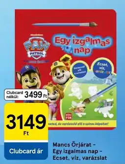 Tesco Mancs Órjárat Egy izgalmas nap ajánlat