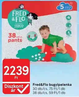 Tesco Fred&Flo bugyipelenka ajánlat