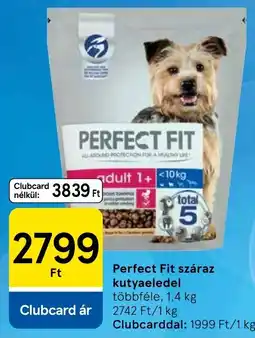 Tesco Perfect Fit száraz kutyaeledel ajánlat