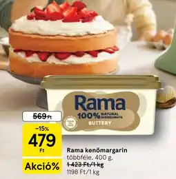 Tesco Rama kenőmargarin ajánlat