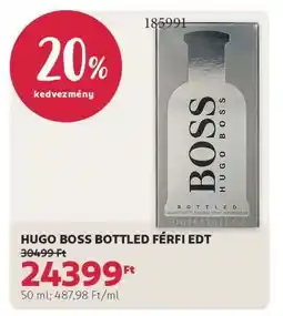 Rossmann HUGO BOSS BOTTLED FÉRFI EDT ajánlat