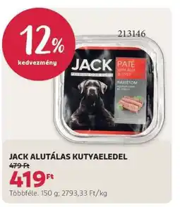 Rossmann JACK ALUTÁLAS KUTYAELEDEL ajánlat