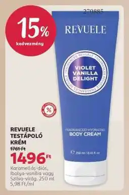 Rossmann REVUELE TESTÁPOLÓ KRÉM ajánlat