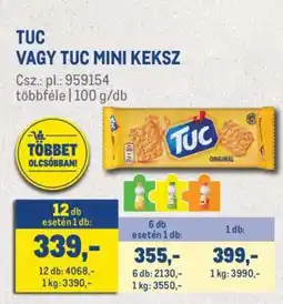 Metro TUC vagy TUC mini keksz ajánlat