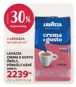 Rossmann Lavazza Crema e Gusto őrölt, pörkölt kávé ajánlat