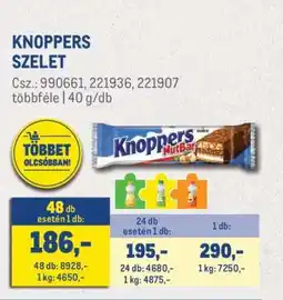Metro KNOPPERS SZELET ajánlat