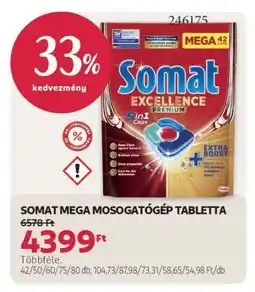 Rossmann SOMAT MEGA MOSOGATÓGÉP TABLETTA ajánlat