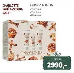Metro CHARLOTTE FAHÉJASCSIGA SZETT ajánlat