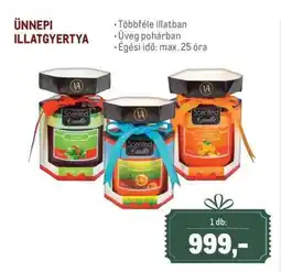 Metro Ünnepi illatgyertya ajánlat