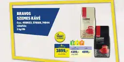 Metro BRAVOS Szemes kávé ajánlat