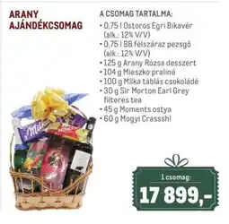 Metro ARANY AJÁNDÉKCSOMAG ajánlat