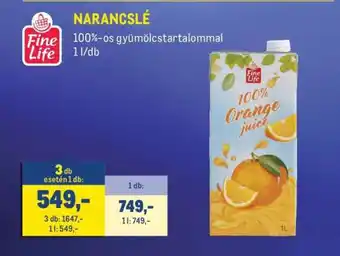 Fine Life Narancslé