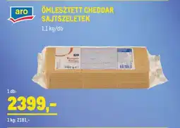 Metro aro Ömlesztett Cheddar Sajtszeletek ajánlat