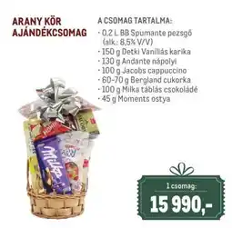 Metro ARANY KÖR AJÁNDÉKCSOMAG ajánlat