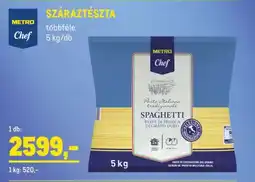 Metro METRO Chef SPAGHETTI ajánlat