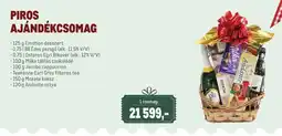 Metro PIROS AJÁNDÉKCSOMAG ajánlat