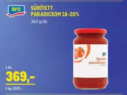Metro aro SŰRÍTETT PARADICSOM 18-20% ajánlat