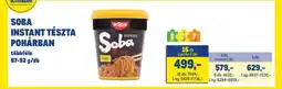 Metro Nissin Soba ajánlat