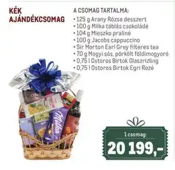 Metro Kék ajándékcsomag ajánlat