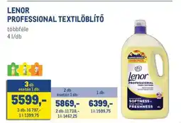 Metro LENOR PROFESSIONAL TEXTILÖBLÍTŐ ajánlat