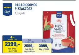 Metro METRO Chef PARADICSOMOS PIZZASZÓSZ ajánlat