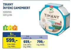 Metro Tihany Ínyenc Camembert ajánlat