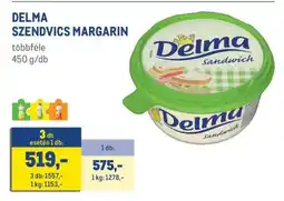 Metro Delma Szendvics Margarin ajánlat