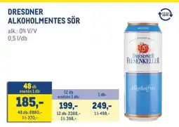 Metro DRESDNER ALKOHOLMENTES SÖR ajánlat