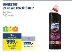 Metro DOMESTOS ZERO WC TISZTÍTÓ GÉL ajánlat