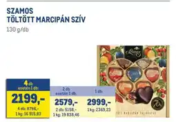 Metro SZAMOS TÖLTÖTT MARCIPÁN SZÍV ajánlat