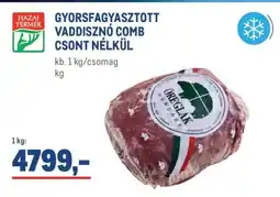 Metro GYORSFAGYASZTOTT VADDISZNÓ COMB CSONT NÉLKÜL ajánlat