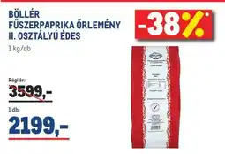 Metro Böllér Fűszerpaprika Őrlemény II. osztályú édes ajánlat