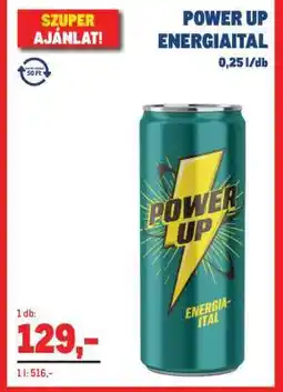Metro POWER UP ENERGIAITAL ajánlat