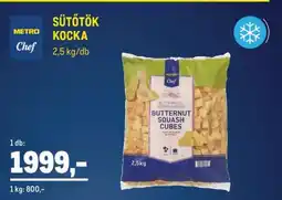 Metro METRO Chef SÜTŐTÖK KOCKA ajánlat