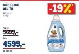Metro Coccolino Öblítő ajánlat