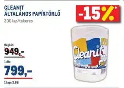 Metro CLEANIT ÁLTALÁNOS PAPÍRTÖRLŐ ajánlat
