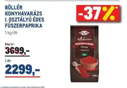 Metro Böllér Konyhavarázs I. osztályú édes fűszerpaprika ajánlat