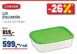 Metro CURVER LUX ÉTELTARTÓK ajánlat