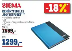Metro SIGMA ajánlat