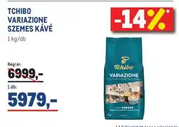 Metro Tchibo Variazione szemes kávé ajánlat
