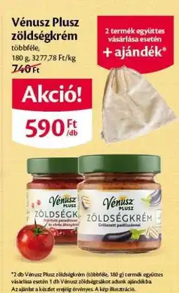 EcoFamily VÉNUSZ PLUSZ Zöldségkrém ajánlat