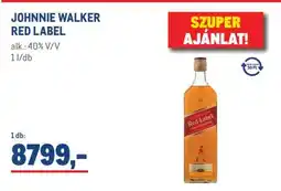 Metro JOHNNIE WALKER Red Label ajánlat
