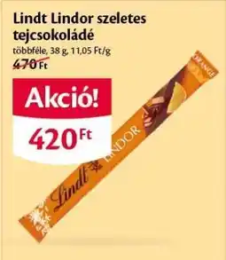 EcoFamily Lindt Lindor szeletes tejcsokoládé ajánlat