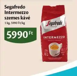 EcoFamily SEGAFREDO Intermezzo szemes kávé ajánlat