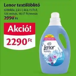 EcoFamily Lenor textilöblítő ajánlat