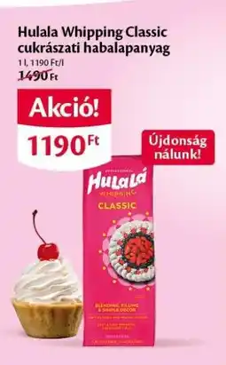 EcoFamily Hulala Whipping Classic cukrászati habalapanyag ajánlat